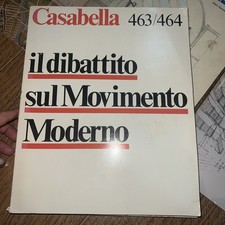 CASABELLA - 463/464 - Il dibattito sul Movimento Moderno - Nov. e Dicembre 1980