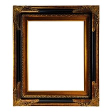 Cornice 40x50 cm Oro e Nero