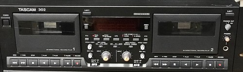 Tascam 302 lettore cassette - di,