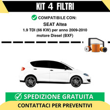 Kit 4 Filtri Tagliando per