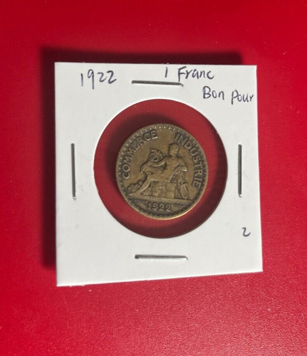 Moneta franco 1922 bon - da,