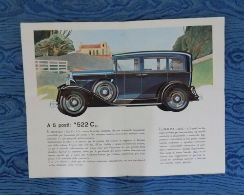 Locandina fiat 522 - il, nuovo