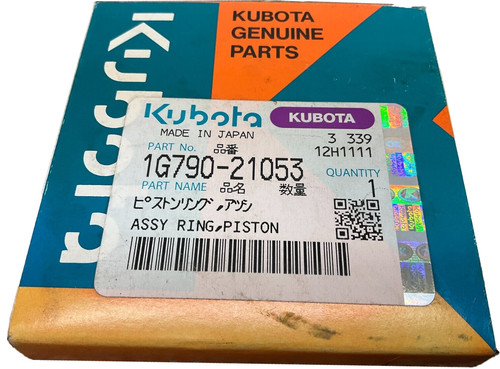 Gruppo anello pistone kubota - anello,