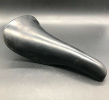 VINTAGE SELLE SAN MARCO CONCOR SUPERCORSA SADDLE BLACK LEATHER 1980'S