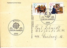 Europa CEPT Deutschland Europa 1979, Bonn 17.05.79