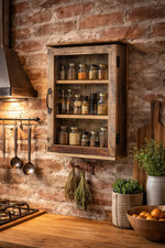 Vetrina da parete H 60 cm