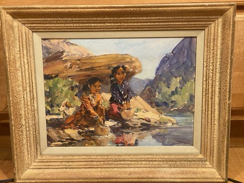 Quadro olio tavola marjorie - su,
