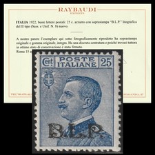 B.L.P. Italia Regno 1923 cent