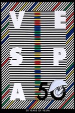 Poster Manifesto Locandina Pubblicitaria Scooter Vespa Piaggio Stampa 50x70 Cm.