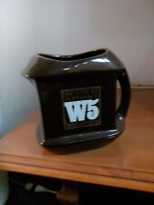 W5 Double-U-Five SCOTCH WHISKY WATER JUG Caraffa WHISKY Pubblicitario Vintage 