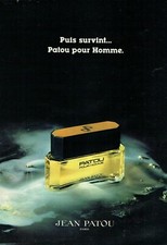  Publicité Advertising 0322 1980    puis survint  Jean Patou pour Homme 