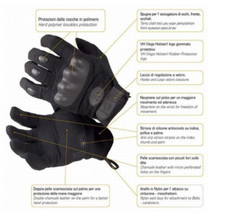 GUANTO MILITARE VEGA HOLSTER OG21 TESTUDO MISSION PROFESSIONALE ANTI SOMMOSSA