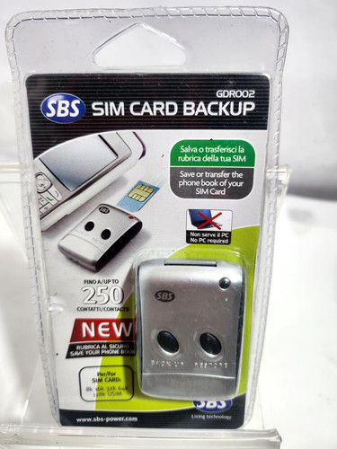 Sbs sim card backup - card, gdr002