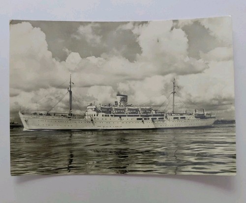Cartolina nave motonave - cartolina,