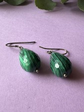 Vintage Malachite Teardrop