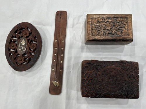 Oggetti scatole legno - in,