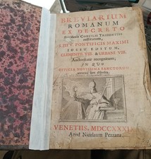 breviarium romanum 1739