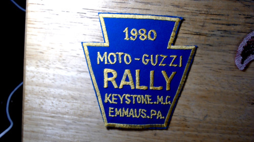 Toppa moto guzzi rally - guzzi, 1980