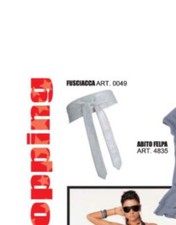 DENNY ROSE CINTURA fusciacca art. 0049 BIANCA