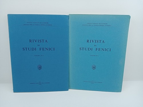 Rivista studi fenici - di,