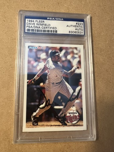 Dave winfield auto 1994 - winfield,