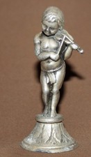 Antica statuetta violinista