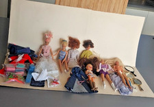 Lot De 7 Poupée Barbie de