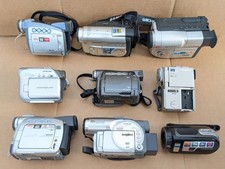 Lotto videocamera non funzionanti mini dv mini disc hi8 dvd cam camcorder