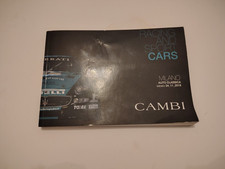 2018 BELLISSIMO CATALOGO ASTE CAMBI AUTO CLASSICA MILANO SCUERIA GIUDICI
