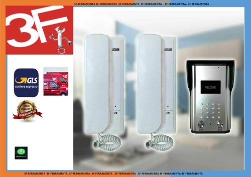 Citofono kit bifamiliare - kit,