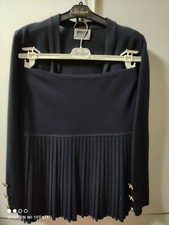 Giacca A Maglia E Gonna Uguale Vintage Luisa Spagnoli