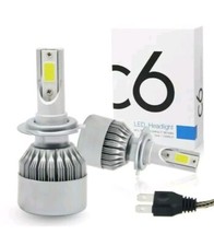 COPPIA DI FARI PER AUTO C6 H7