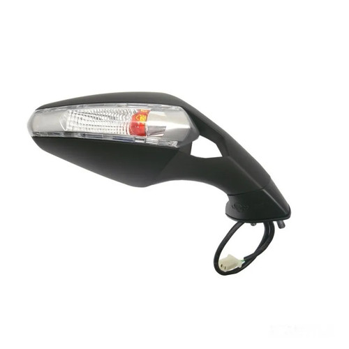 Specchio retrovisore nero