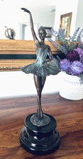 Statua in bronzo ballerina