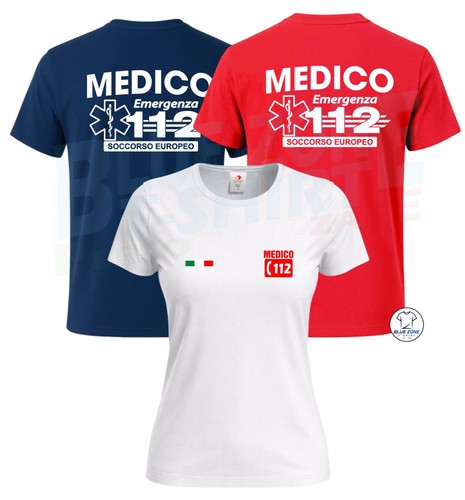 Maglietta 112 medico - 112,