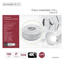Cavo Coassiale 5mm Matassa