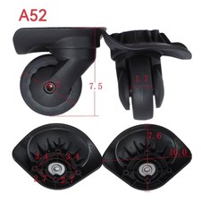 2 Pezzi Ruota Bagaglio