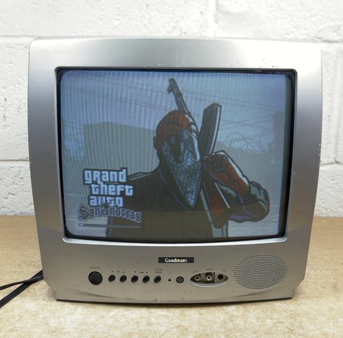 Crt goodmans cube tv retro - 14",