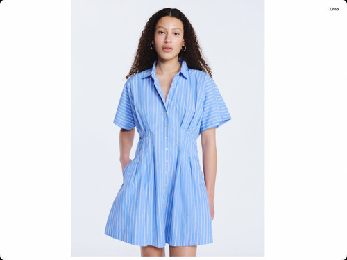 Mini camicia donna corsetto