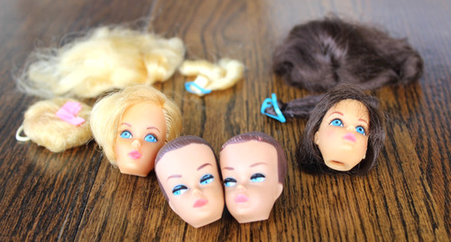 Parrucche barbie teste regina - parrucche,