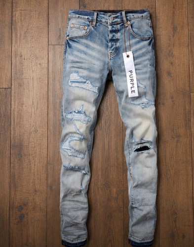 Jeans uomo viola - , taglia