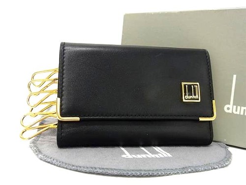 Dunhill leather key case - dunhill,