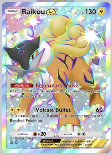 Pokemon tcg pocket - raikou, ex