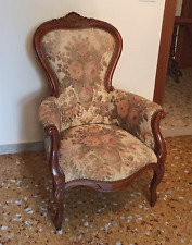 Poltrona noce stile Luigi