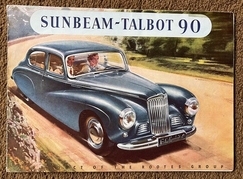 Sunbeam talbot brochure - sunbeam,