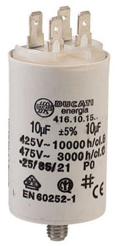 Condensatore ducati 10uf - 10uf, ±