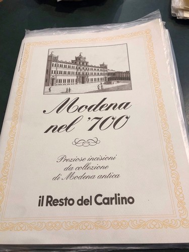 Modena nel 700 resto del - modena,