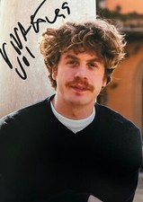 Lodo Guenzi - Foto Lucida Autografata 13x18cm Hand Signed Autograph Singer Actor