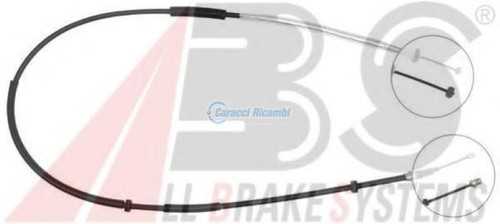 Cavo freno mano fiat - a,