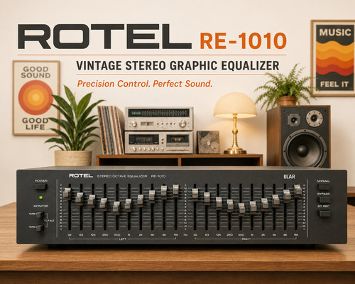 Rotel 1010 rare - rotel, re-1010